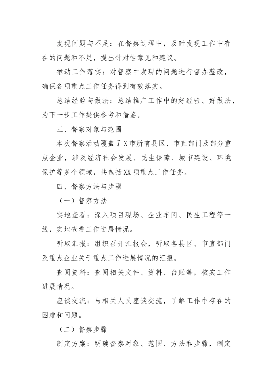 X市重点工作督察情况专项汇报.docx_第2页